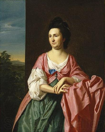 John Singleton Copley Mrs. Sylvester Gardiner, nee Abigail Pickman, formerly Mrs. William Eppes Norge oil painting art